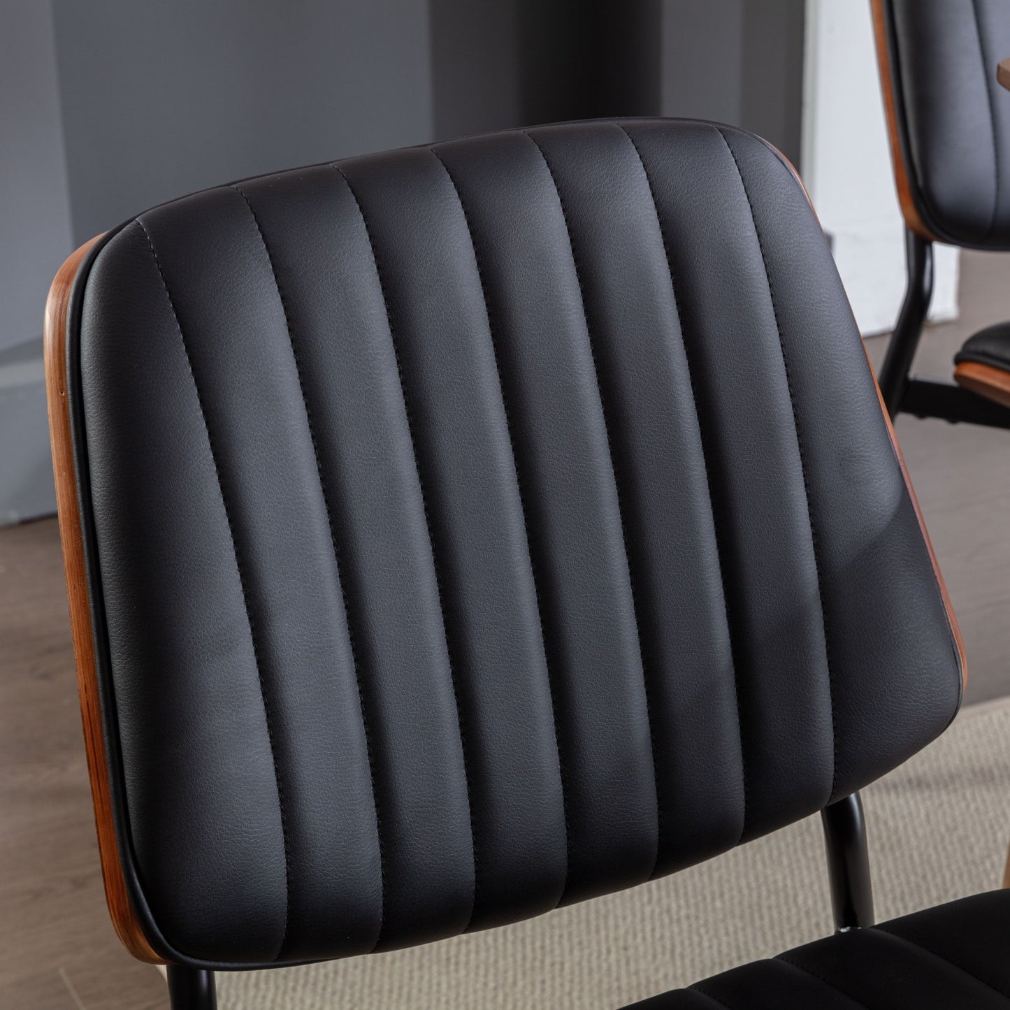 Irvington Mid-Century Retro Faux Dining Chairs