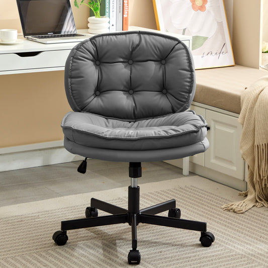 Fitch Mid-Century Armless Fiber  Desk Chair