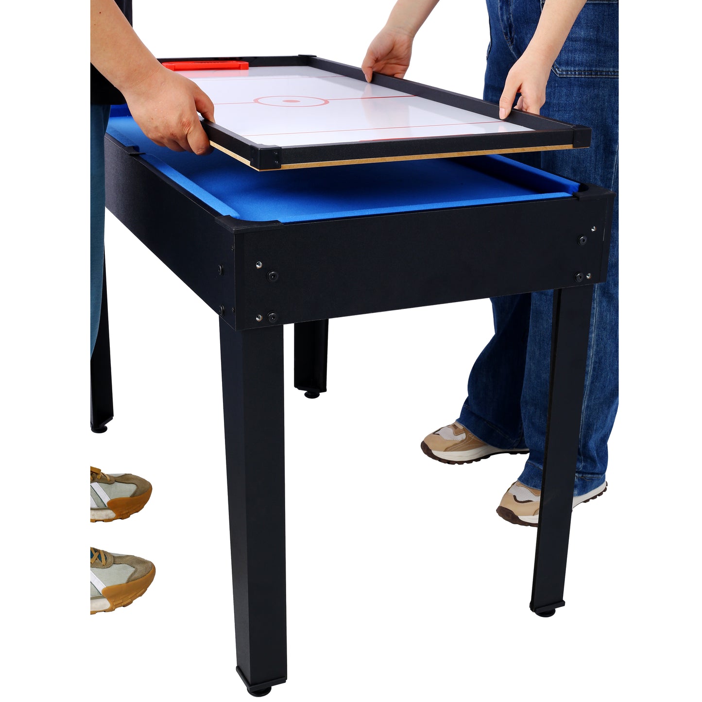 Centerville Contemporary Velvet Multi Game Table