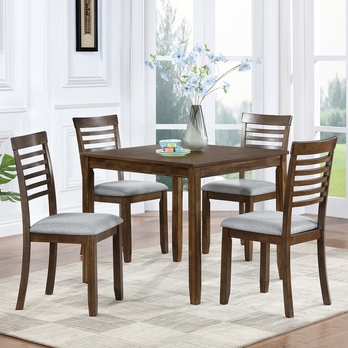 Niles Craftsman Wooden Dining Table