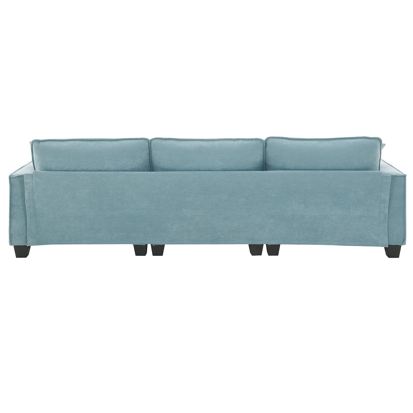 Lula Modern Velvet Convertible Sofa