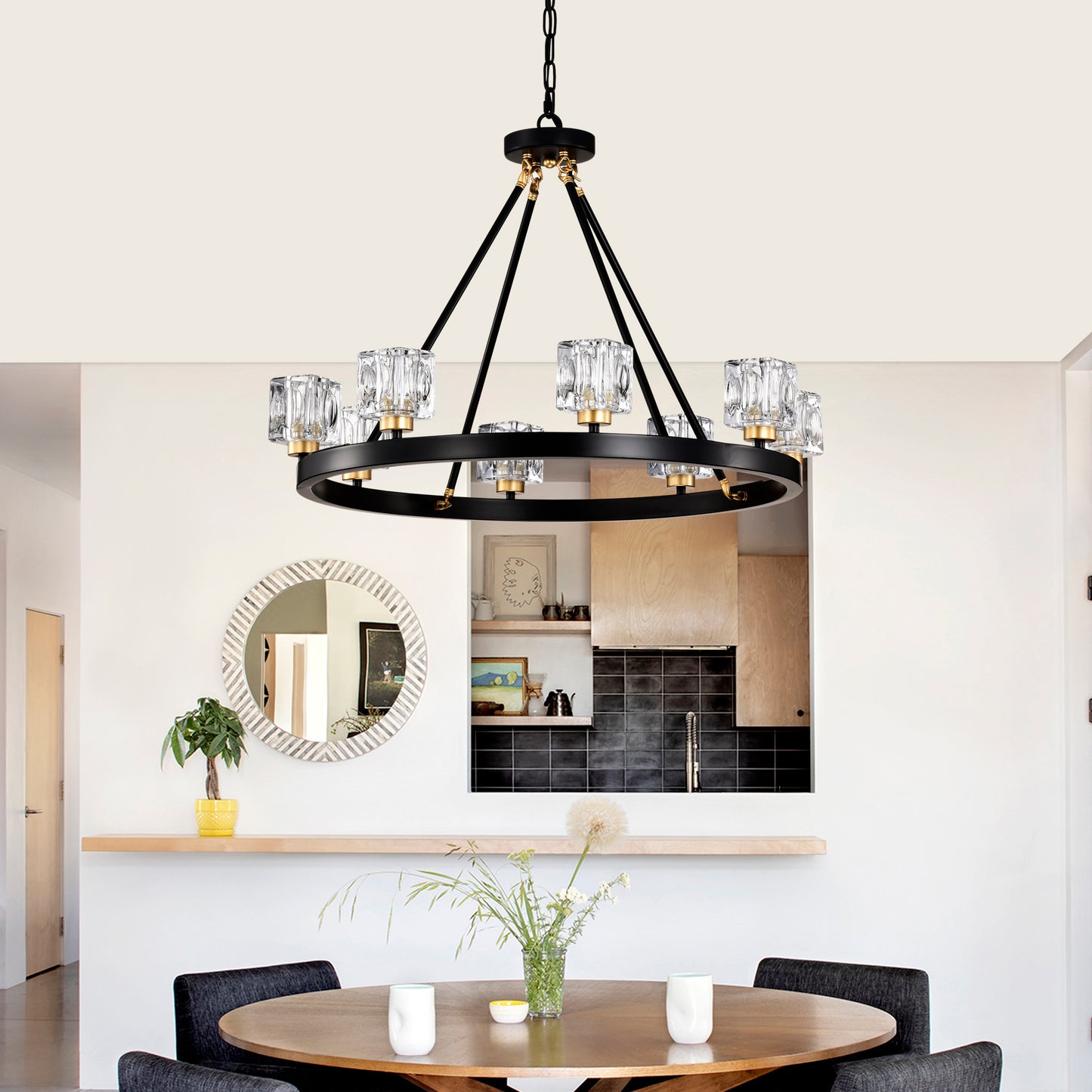 Justo Modern Crystal Chandelier
