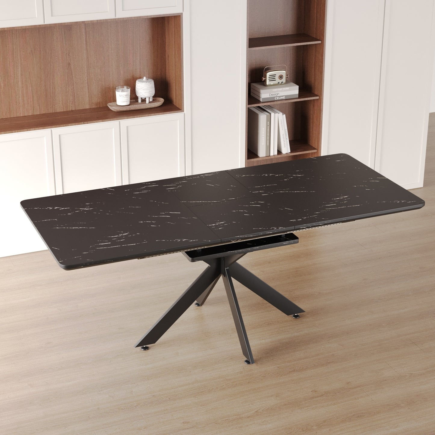 Lazzareschi Modern Extendable Dining Table