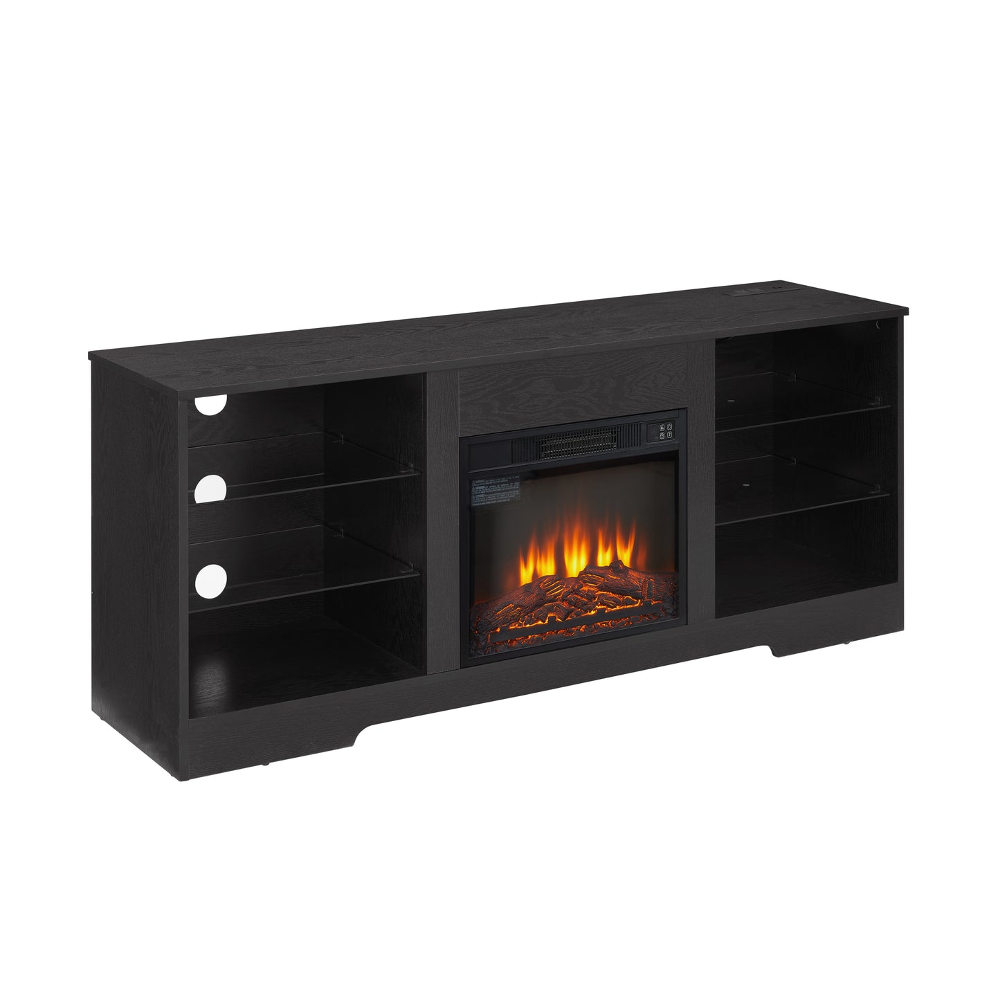 Lula Modern LED Fireplace TV Stand