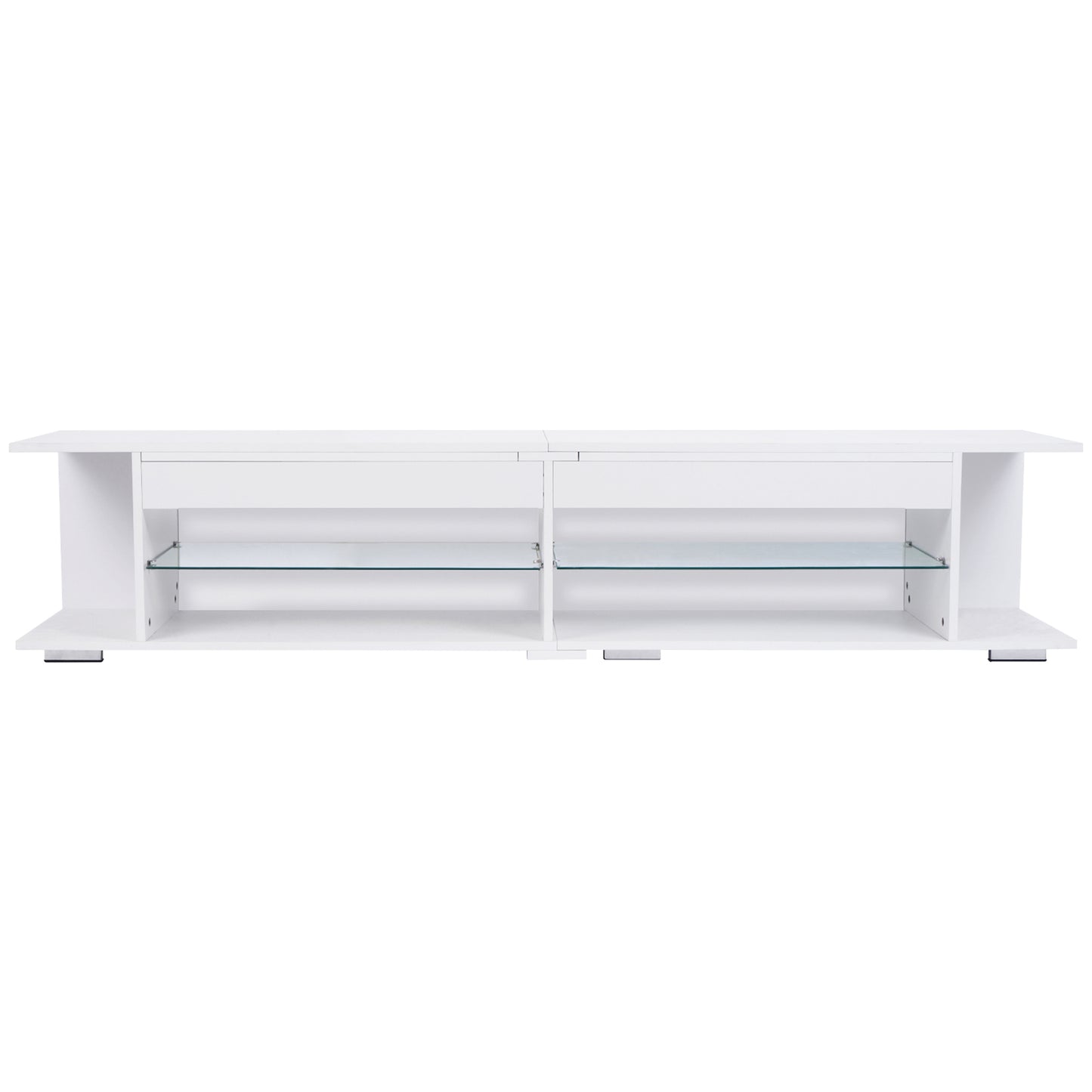 Luz Modern High Gloss Entertainment Center