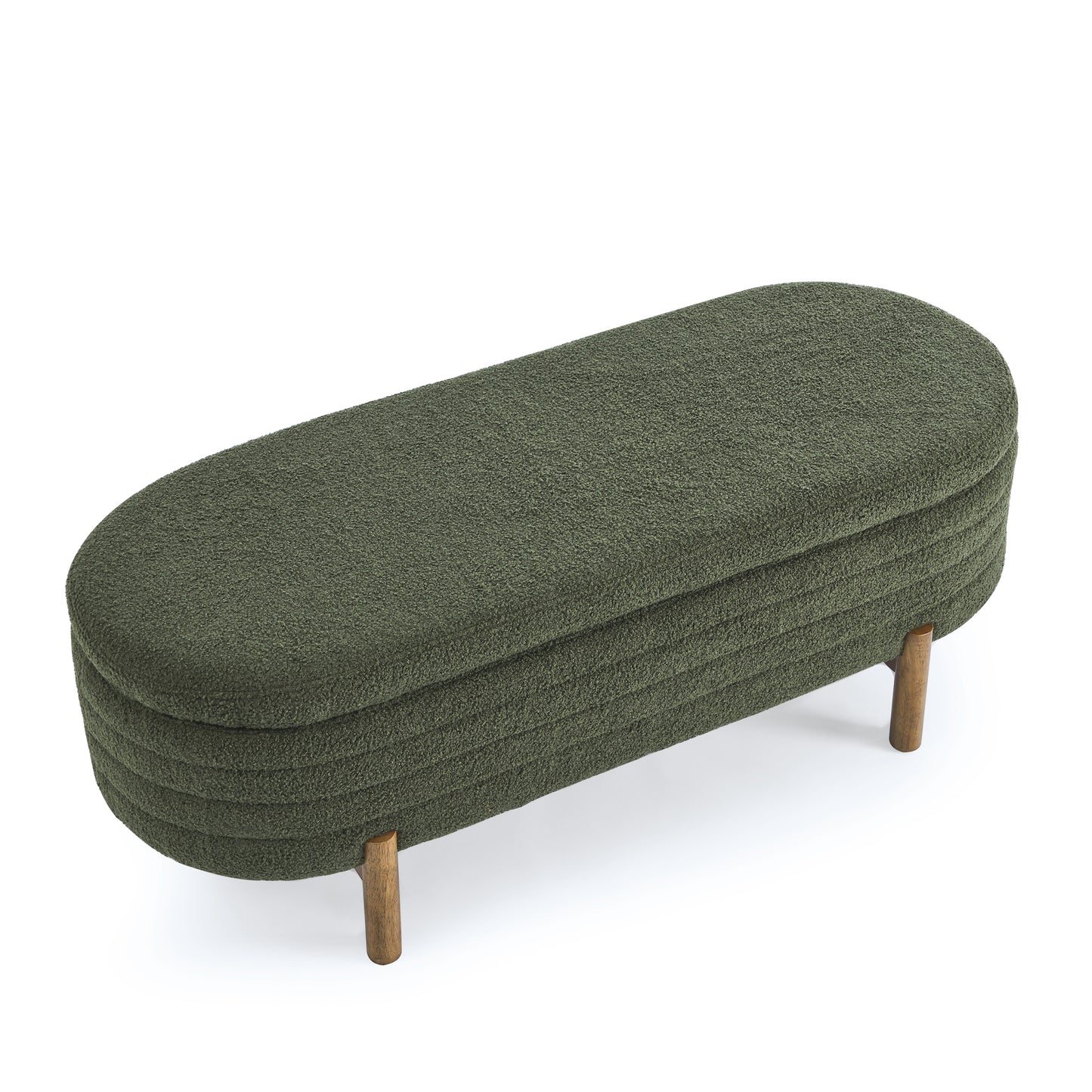 Westport Modern Velvet Storage Ottoman