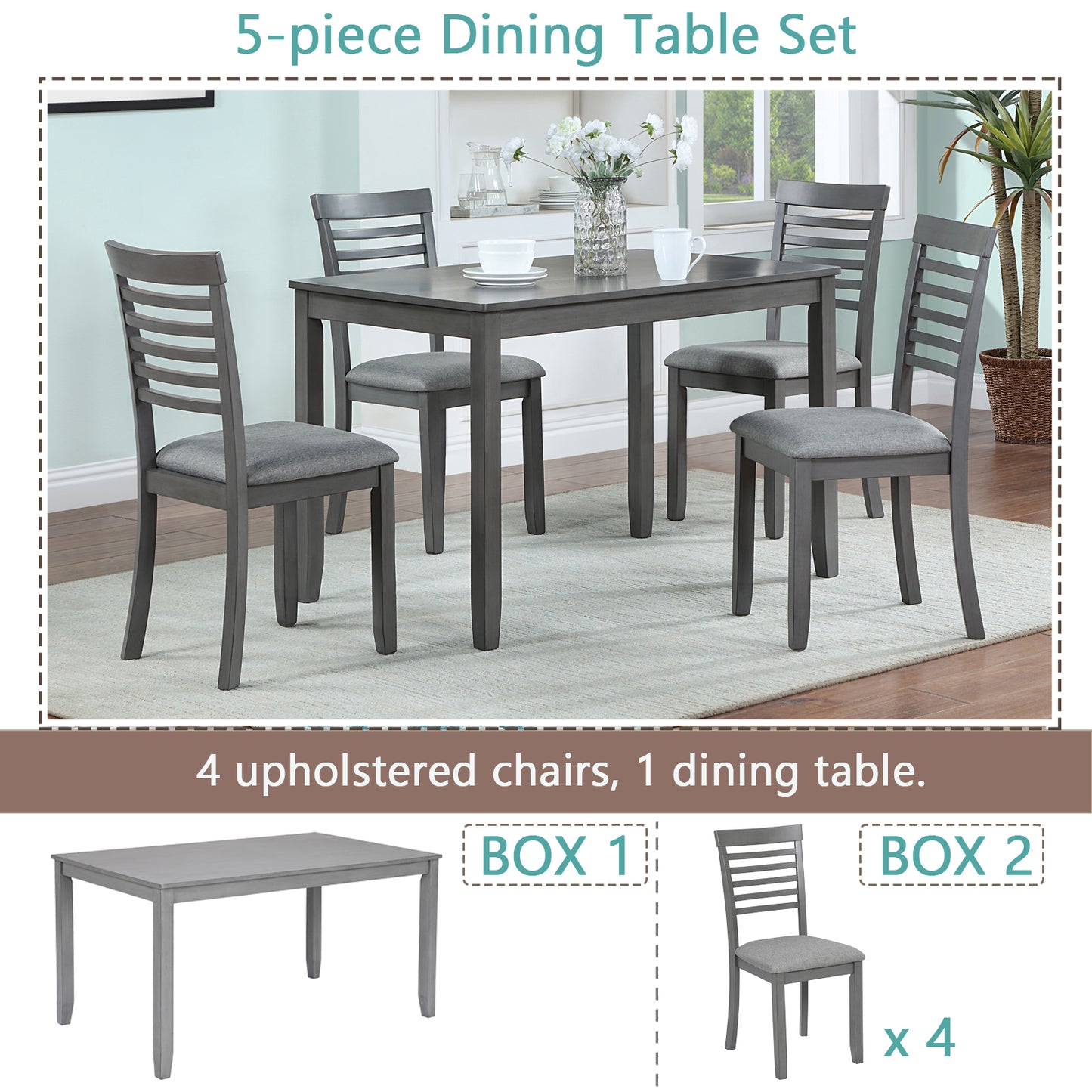 Warmsprings Modern Dining Set
