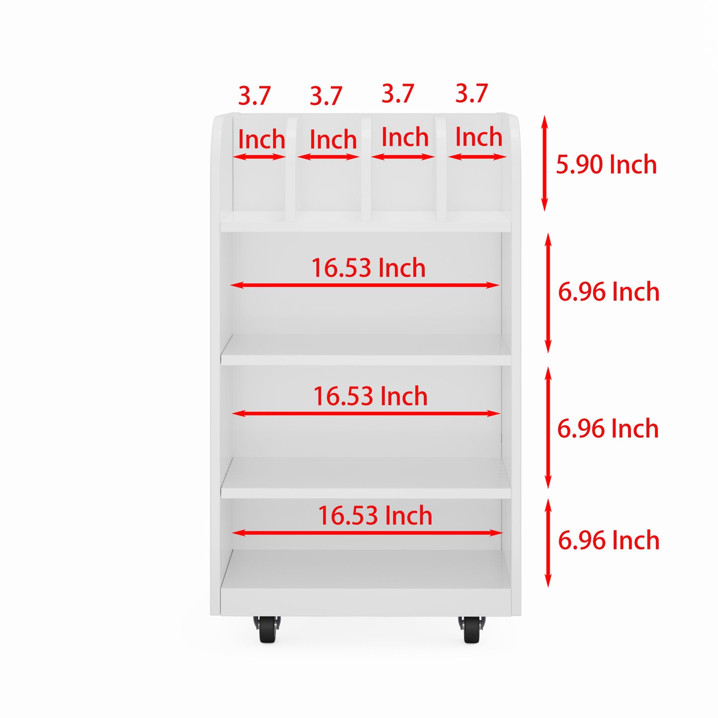 Marites Modern Kitchen Cart Spice Rack