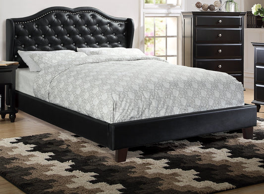 Bartholomew Modern Faux Leather Bed