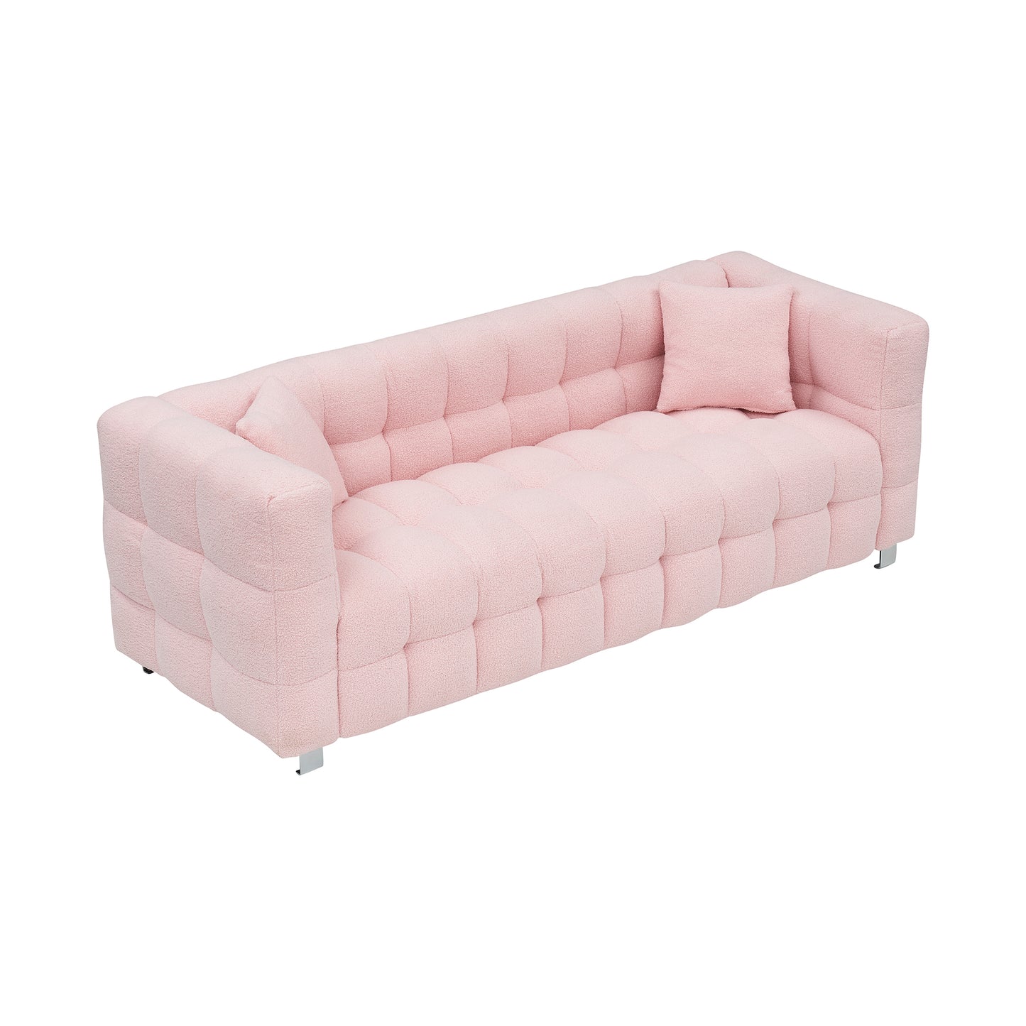 Luz Modern Teddy Fleece Sofa