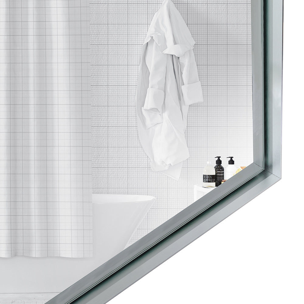 Irvington Modern Beveled Wall Mirror