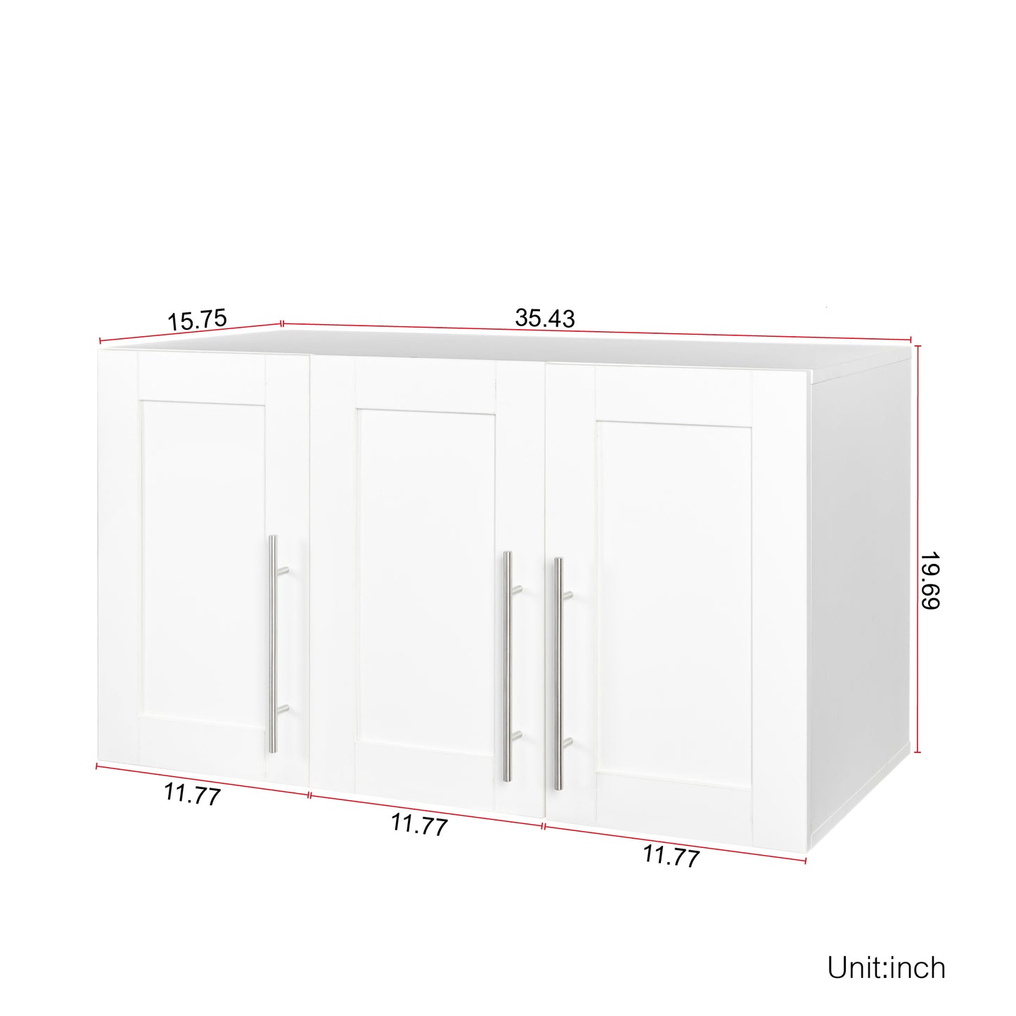 Elmcrest Modern Stackable Storage Cabinet