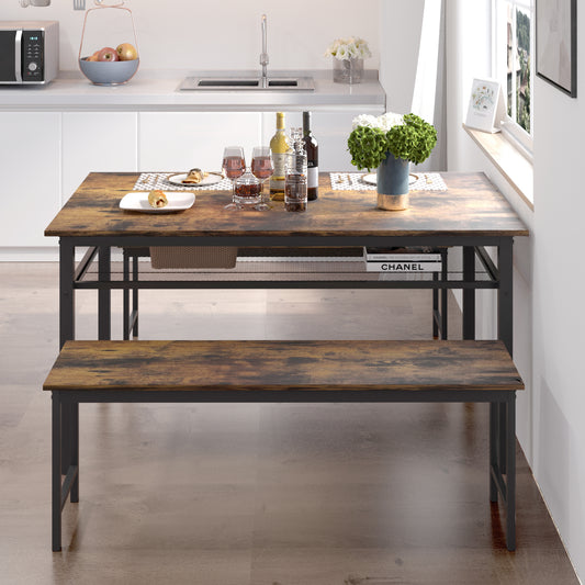 Warmsprings Modern Farmhouse Kitchen Table Set