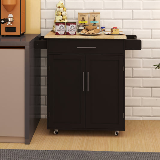 Marites Modern Rolling Kitchen Cart