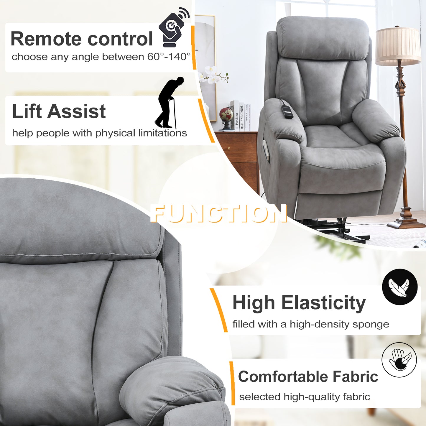 Fitch Modern Comfort Power Recliner
