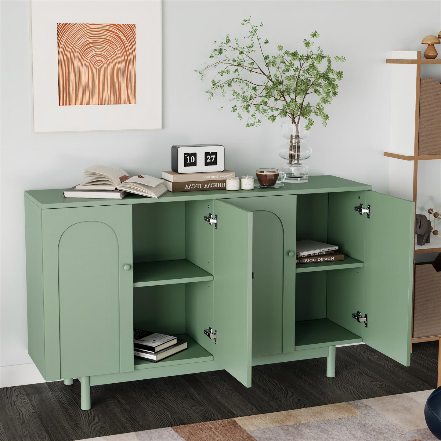 Emery Modern Classic Storage Cabinet