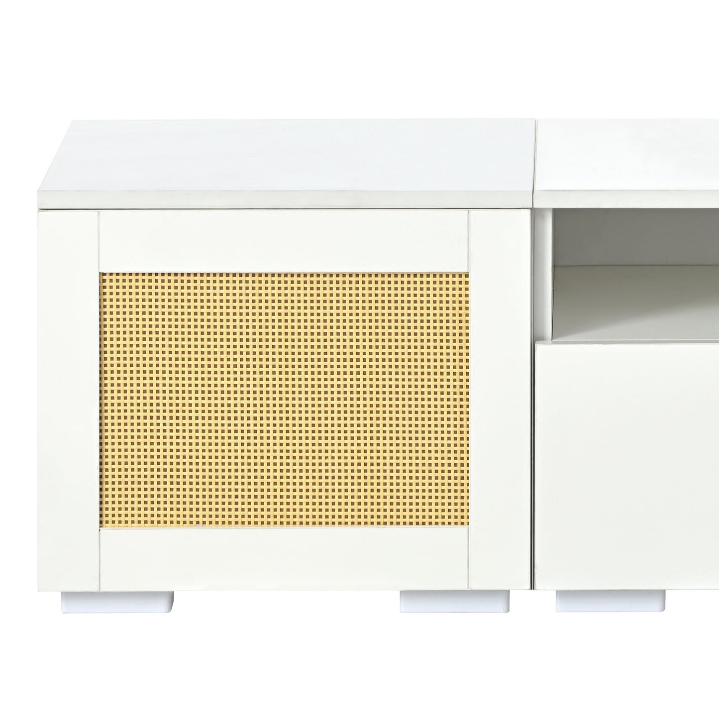 Westport Contemporary ON-TREND Rattan Entertainment Center