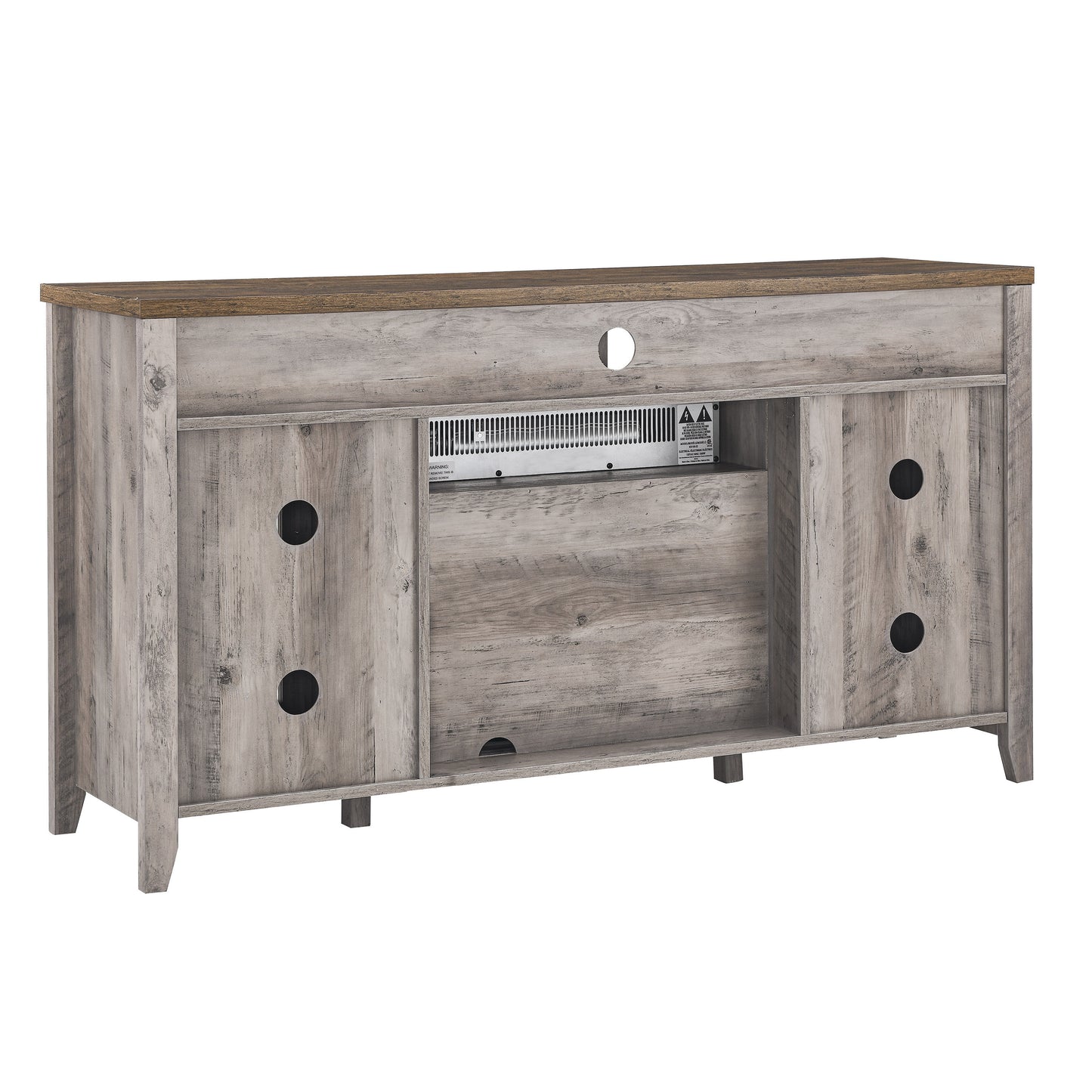 Marites Contemporary Wash Media Console