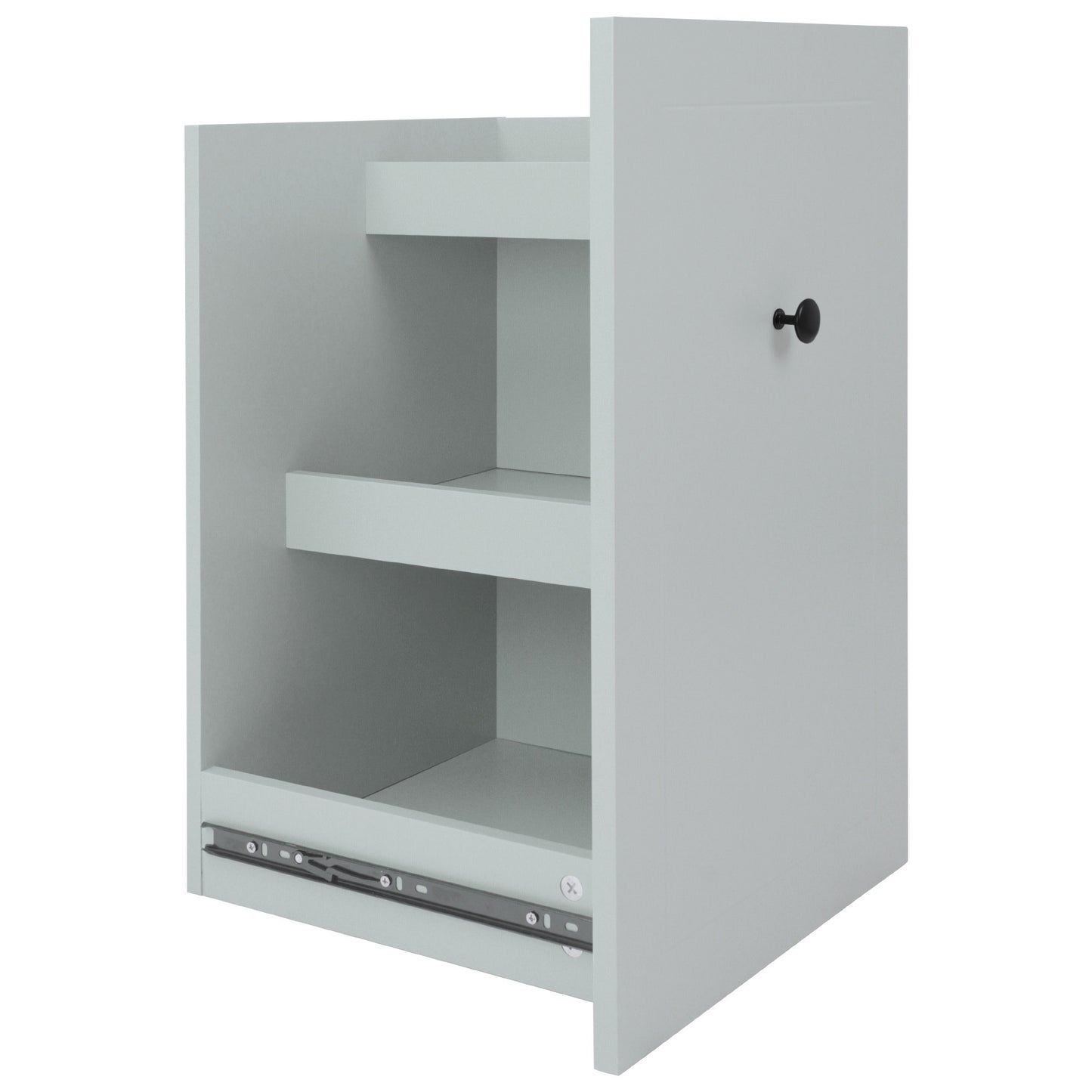Somerset Modern Rolling Kitchen Cart Organizer
