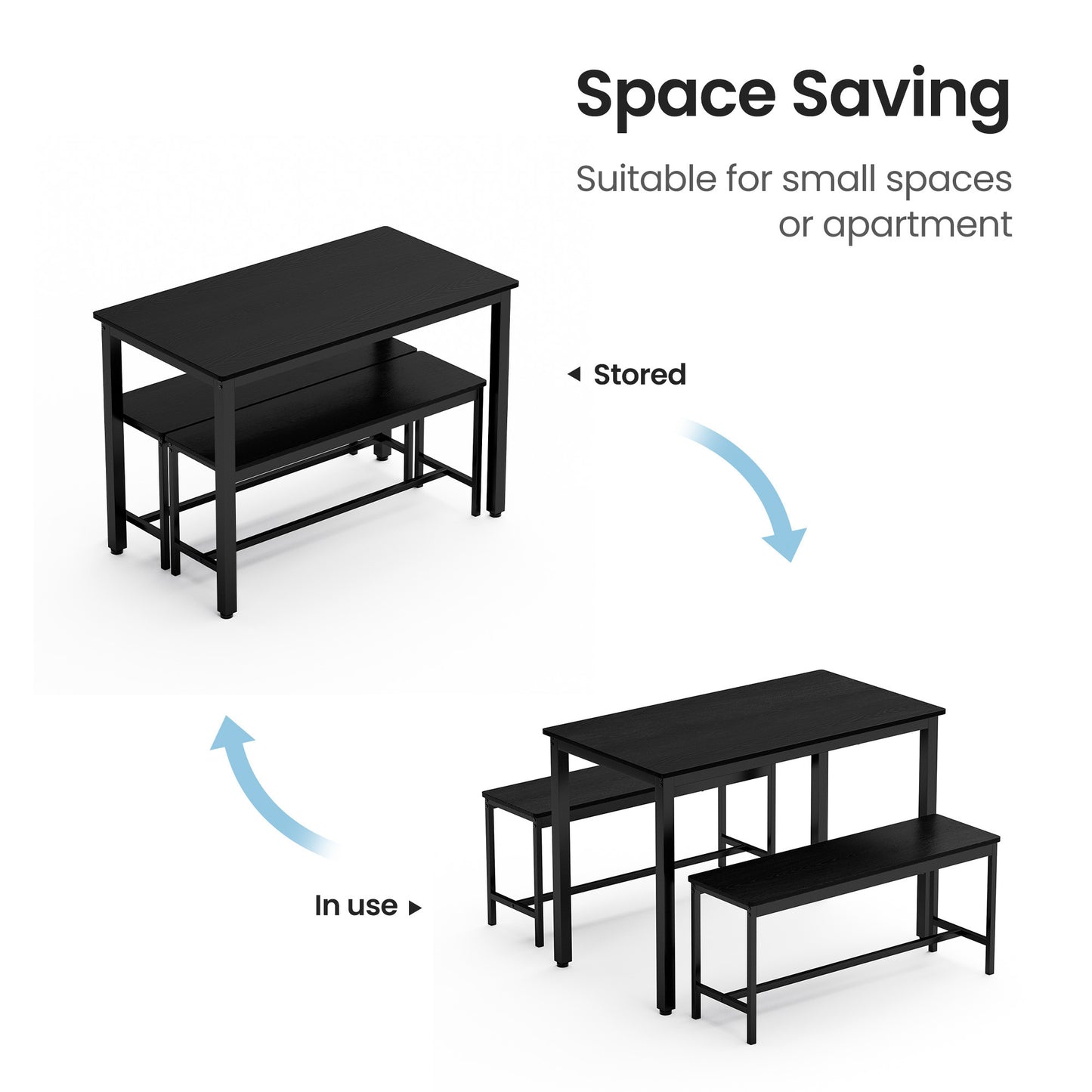 Irvington Industrial Dining Set