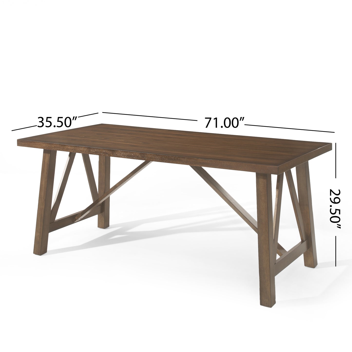 Lula Craftsman Elegant Dining Table