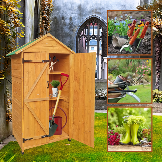 Fitch Craftsman Rustic Wooden Shed