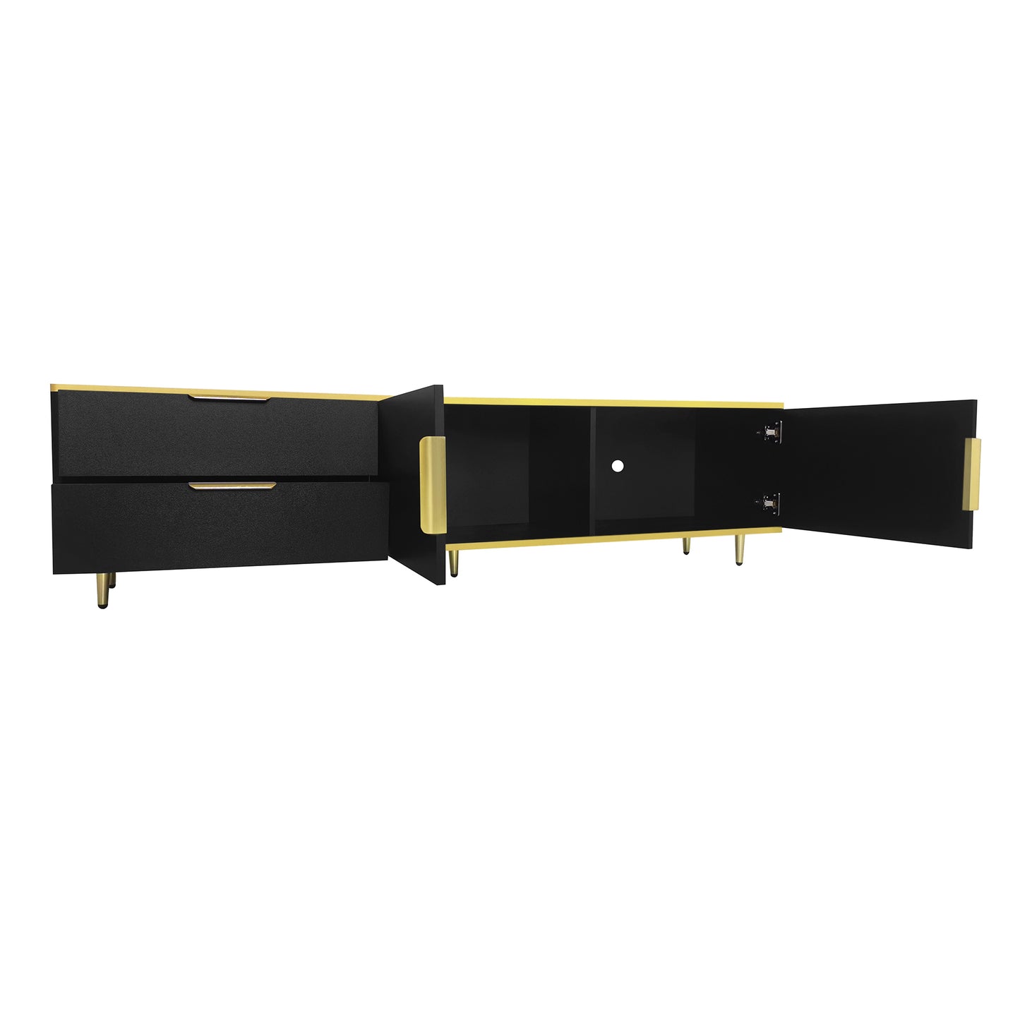 Irvington Modern U-Can  TV Stand Entertainment Center