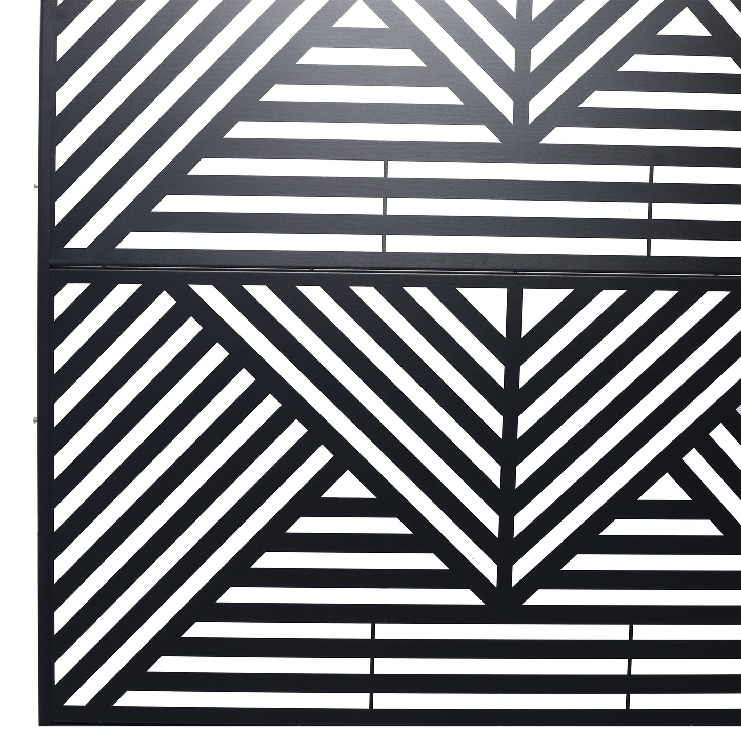 Justo Industrial Metal Privacy Fence Screen