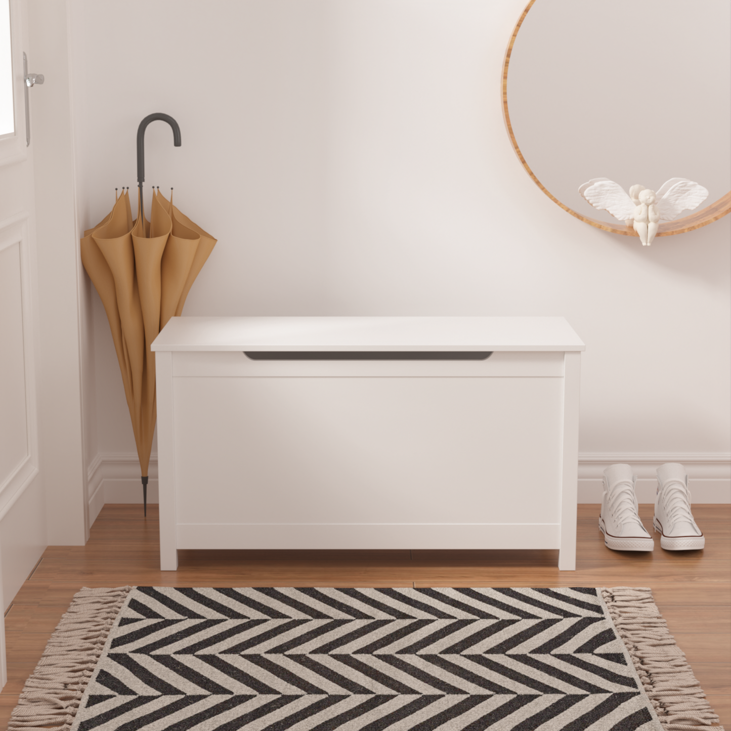 Sonoma Craftsman Wooden Toy Box Storage