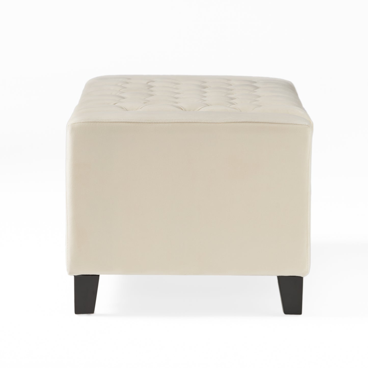 Healdsburg Contemporary Velvet Ottoman