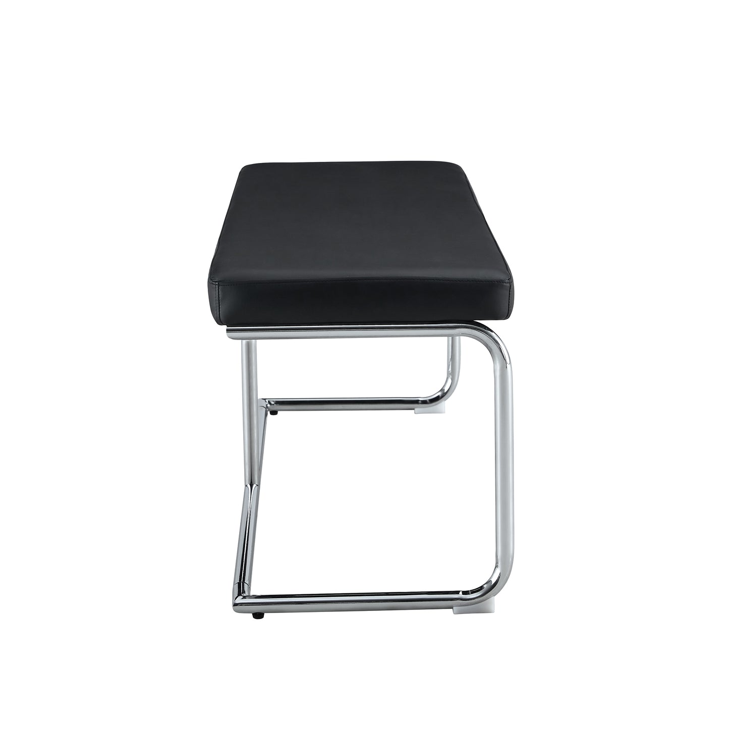 Marcel Industrial Black Shoe Bench