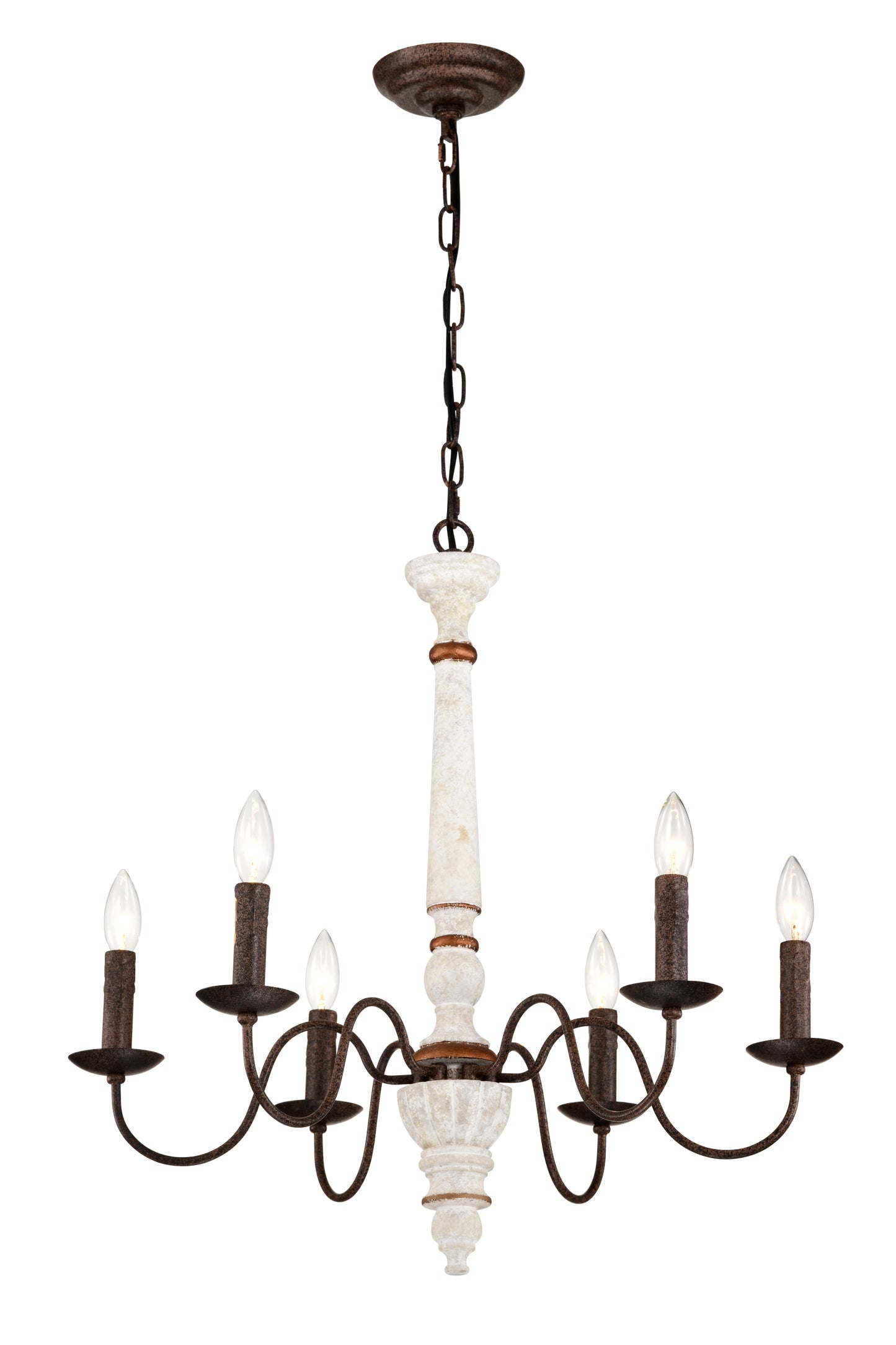 Lula Mid-Century Retro Chandelier Fixture