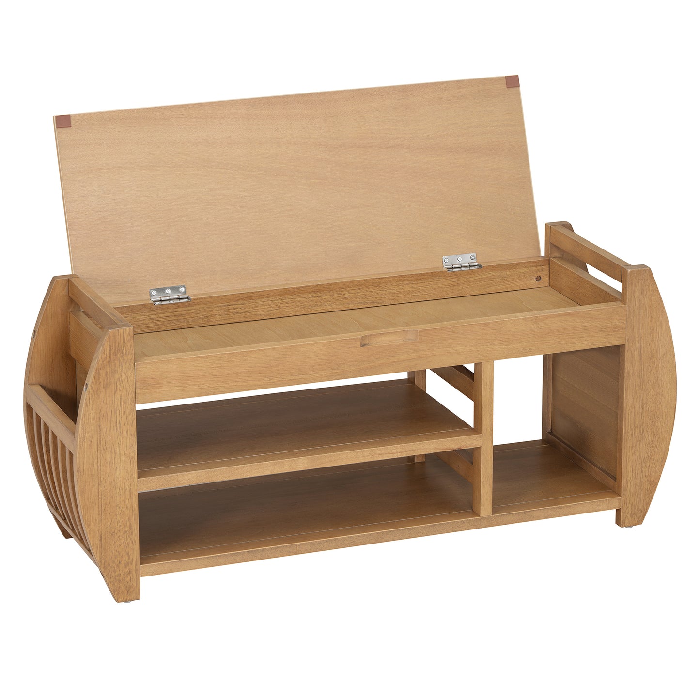 Cleo Mid-Century Retro Storage Bench