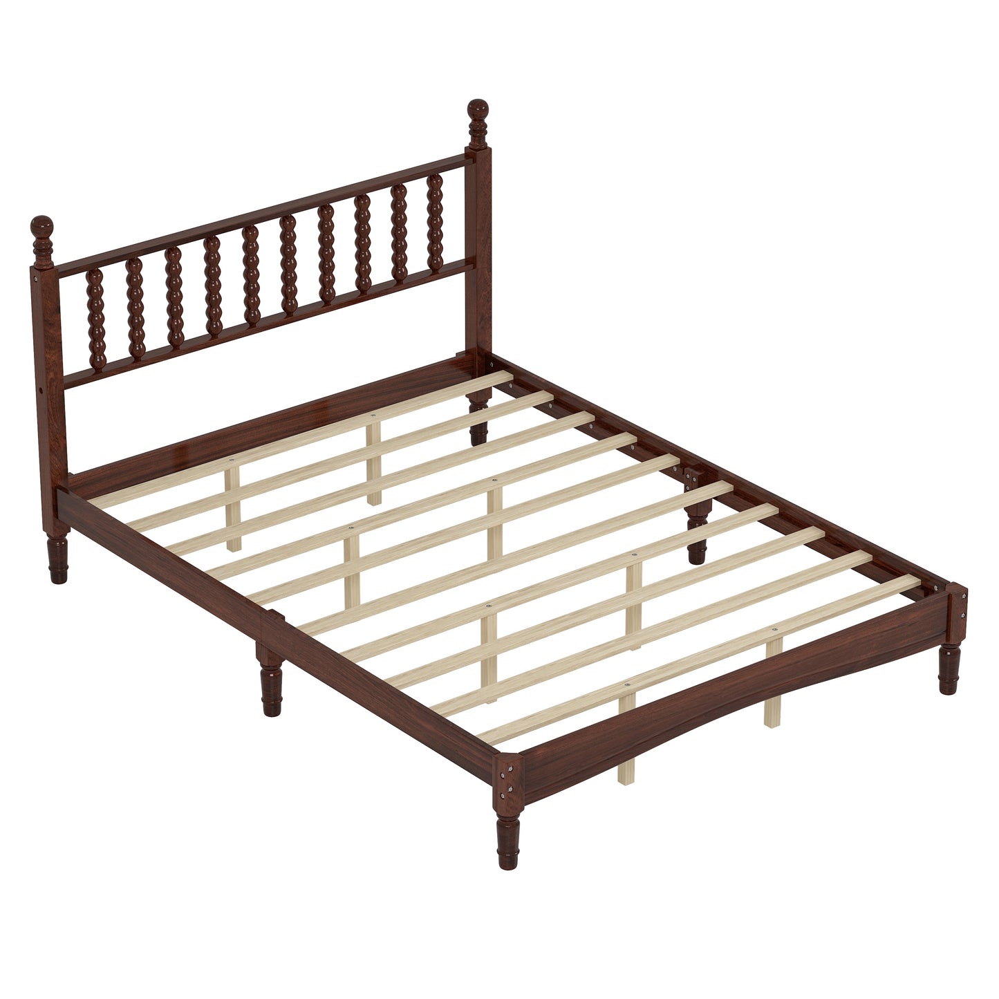 Mission Mid-Century Gourd Shaped Retro Bedroom Set