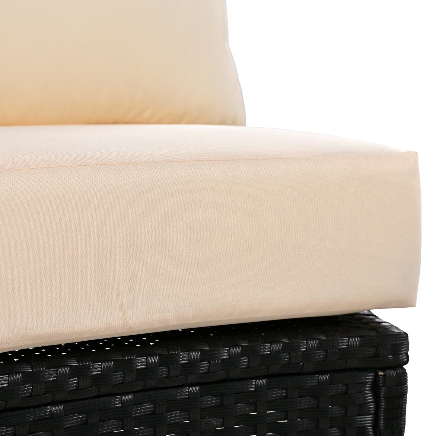 Somerset Modern Curved Outdoor Sofa