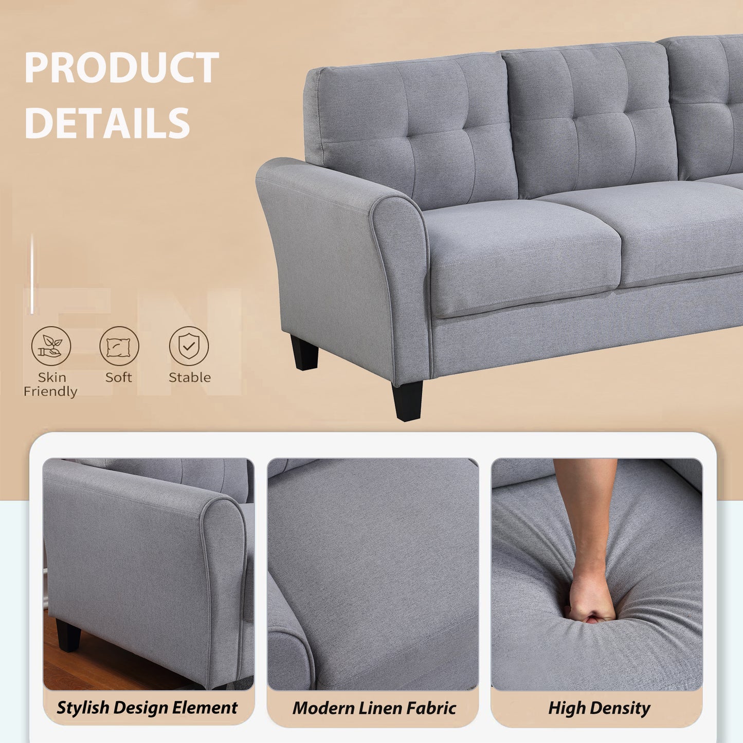 Lula Modern Sofa Set
