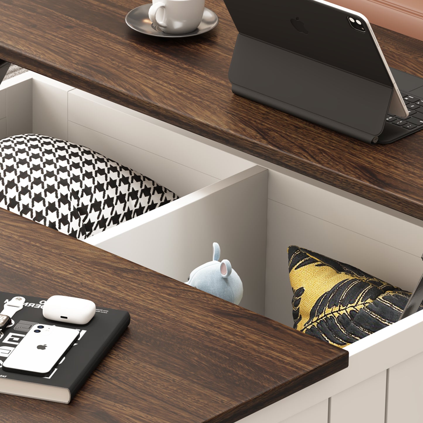 Lula Craftsman Lift Top Coffee Table