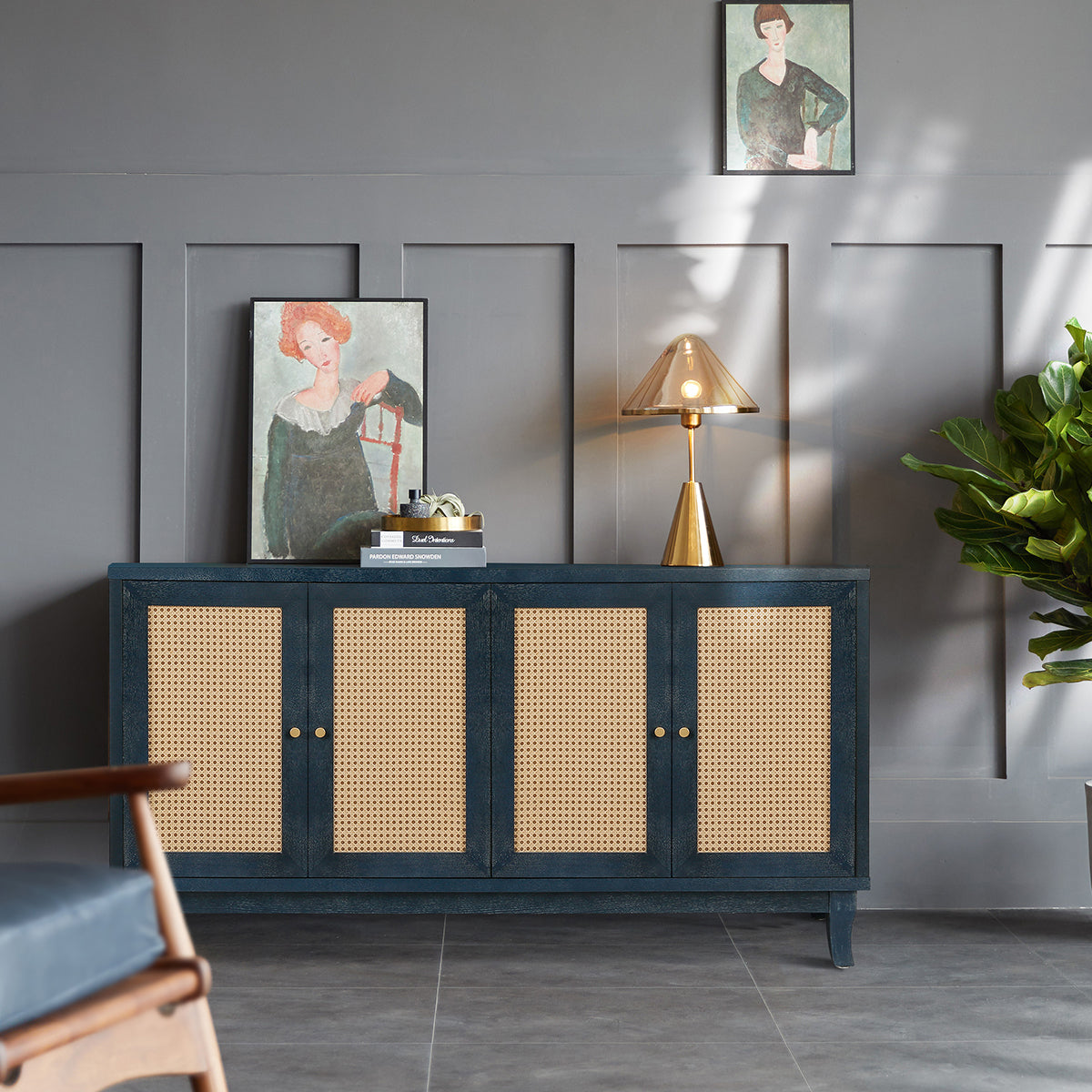 Sonoma Mid-Century Handcrafted Premium Sideboard