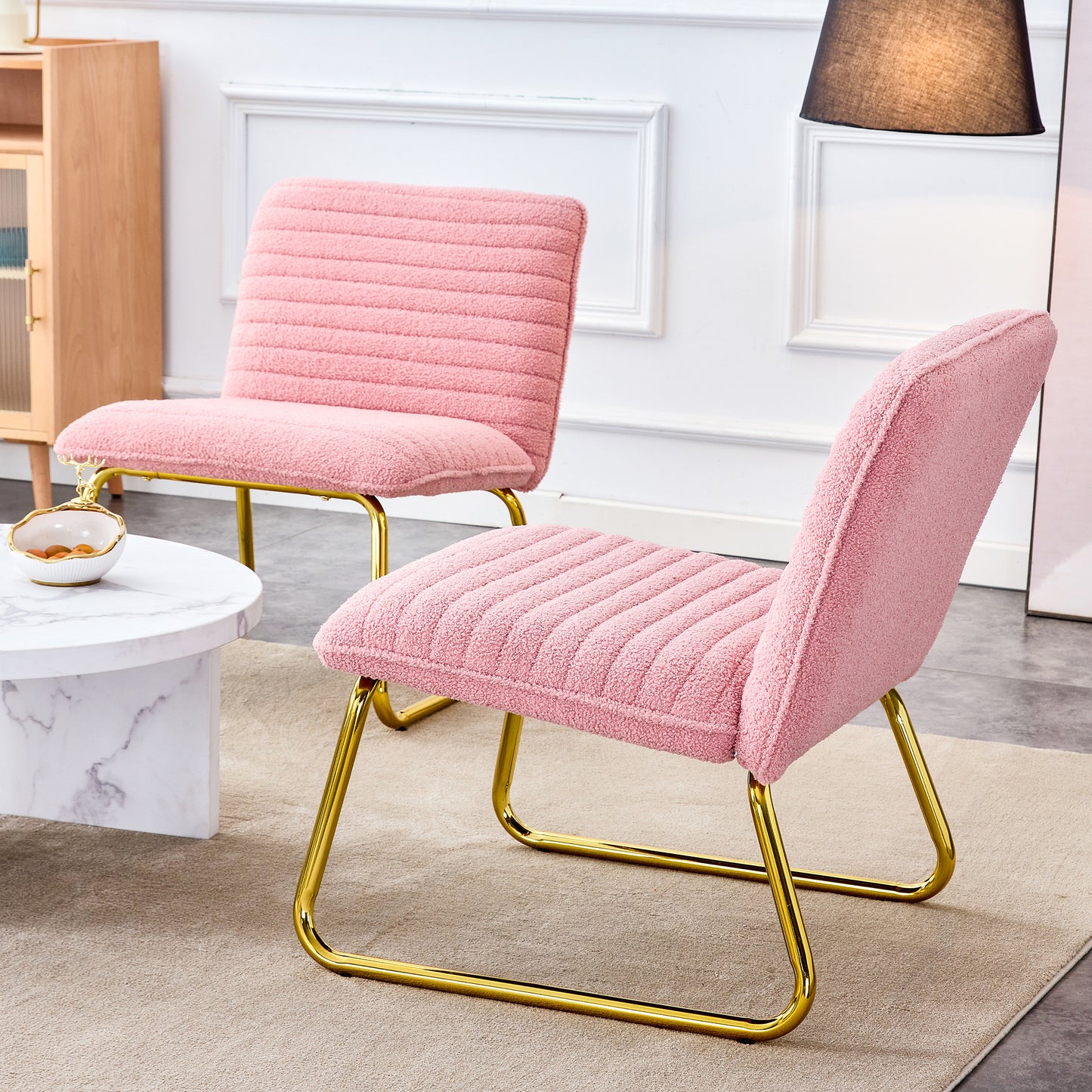 Niles Mid-Century Plush Accent Chair