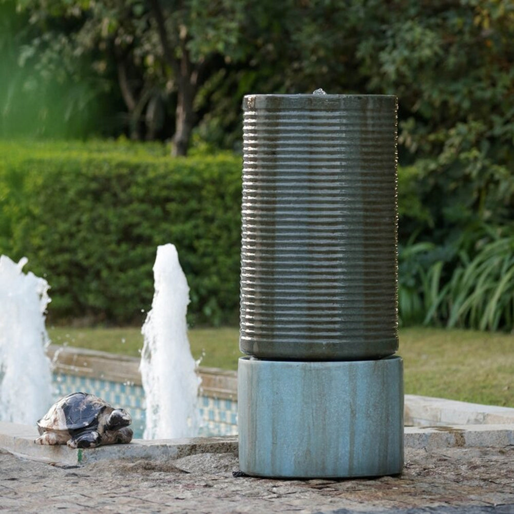 Irvington Contemporary Outdoor Water Fountain
