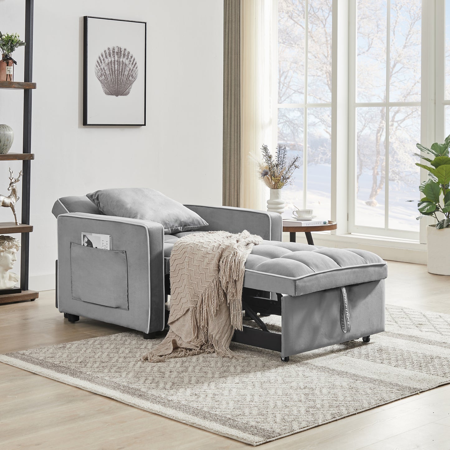 Ghivi Modern Versa Foldable Sofa Bed