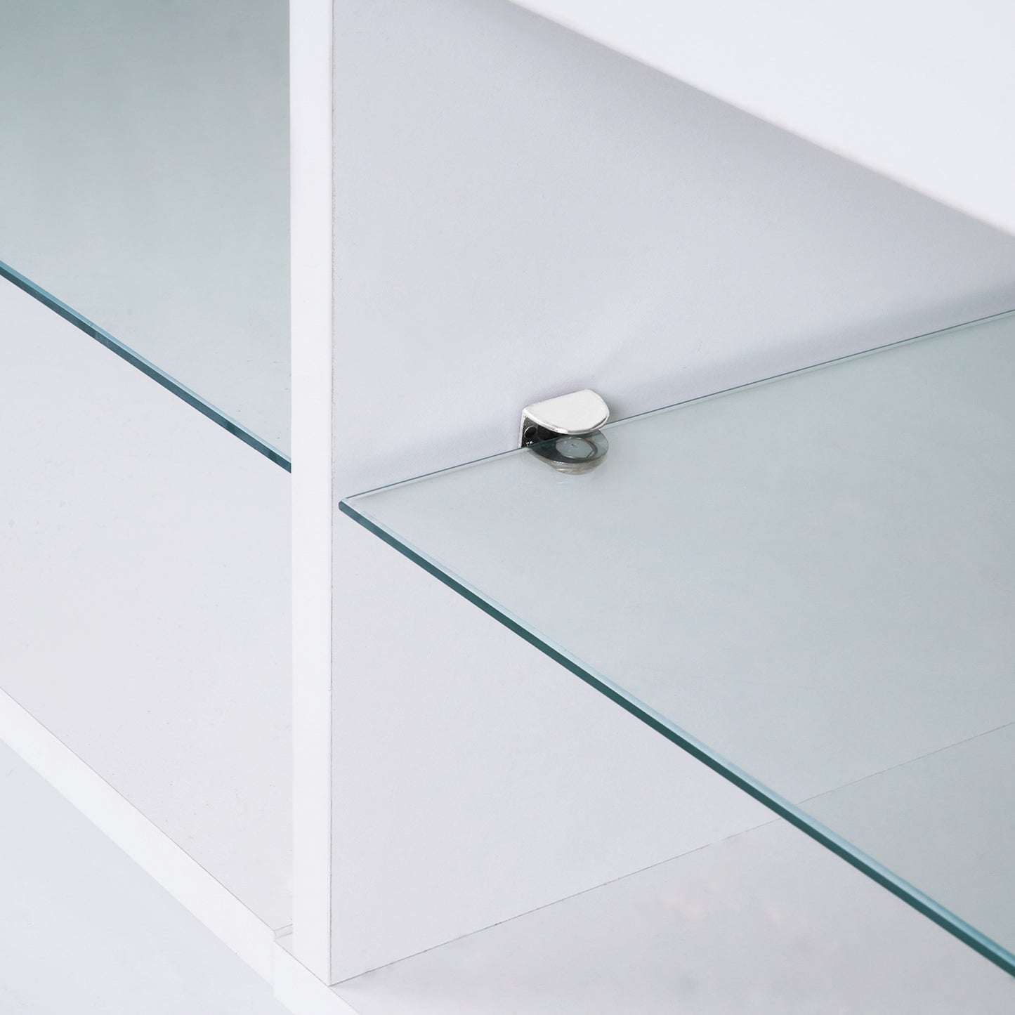 Luz Modern High Gloss Entertainment Center
