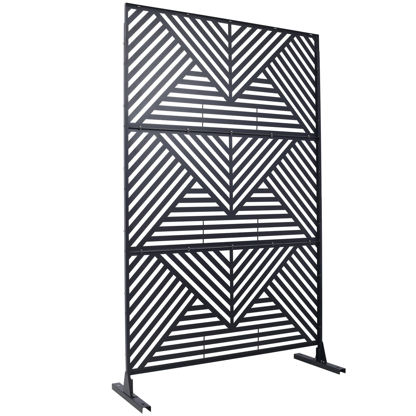 Justo Industrial Metal Privacy Fence Screen