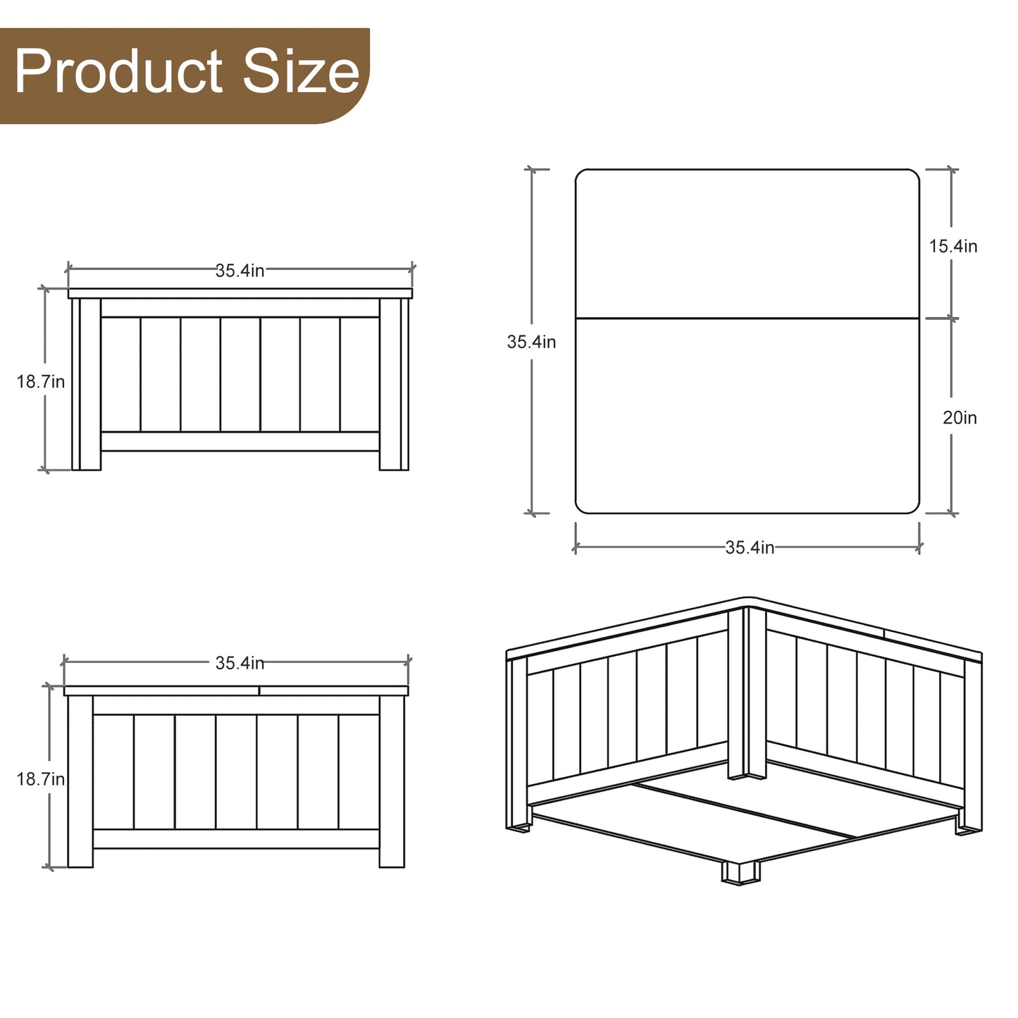Lula Craftsman Lift Top Coffee Table