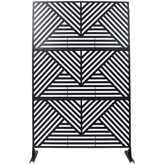 Justo Industrial Metal Privacy Fence Screen