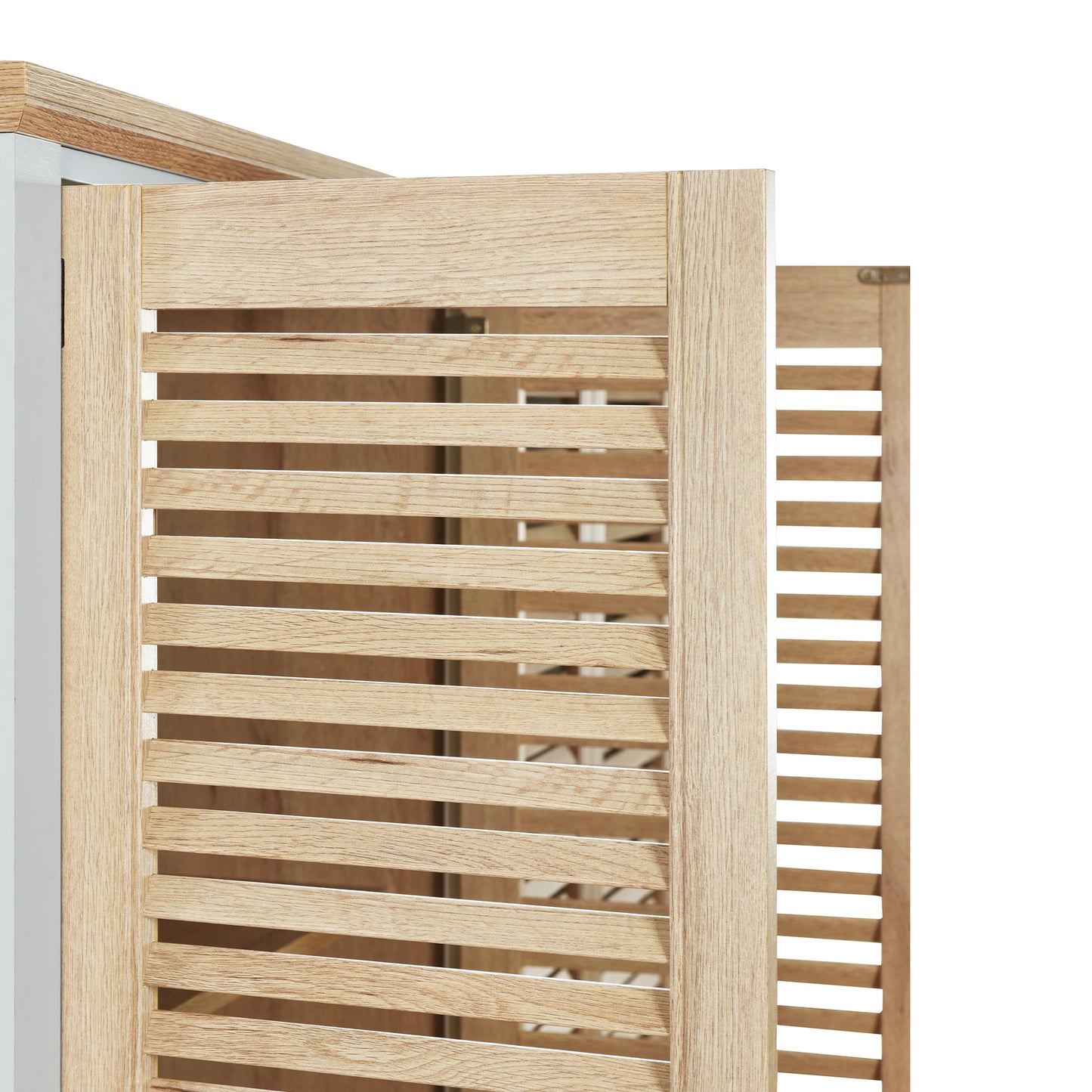 Niles Contemporary Shutter Door Wardrobe