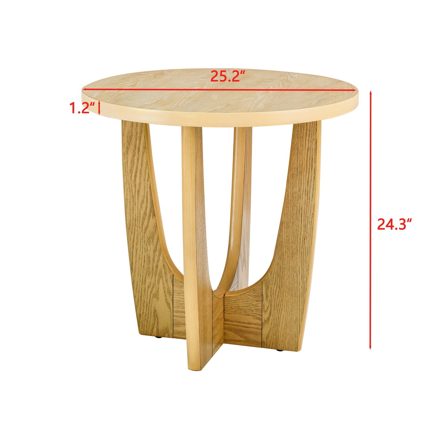 Marcel Craftsman Oak Round Table