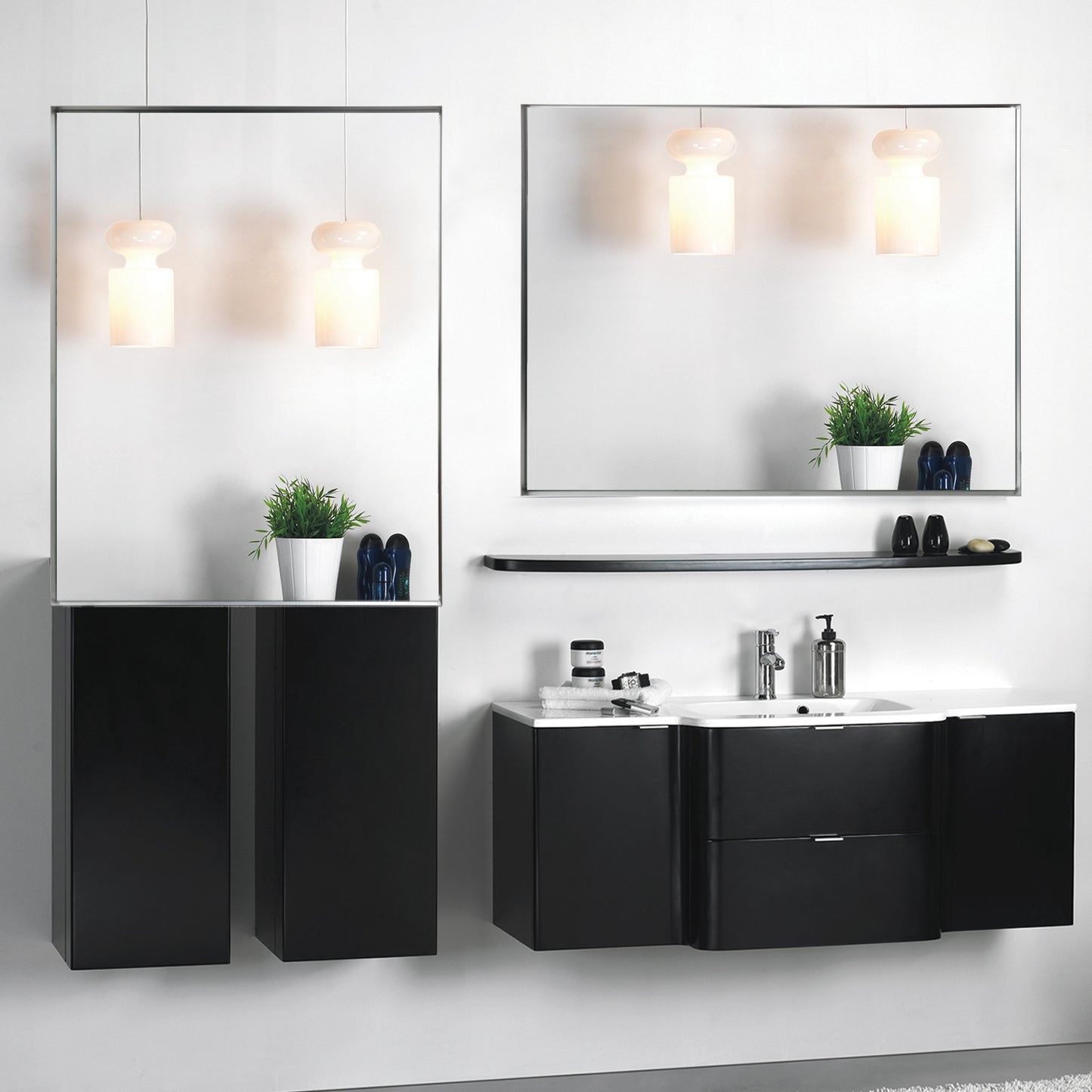 Irvington Modern Beveled Wall Mirror