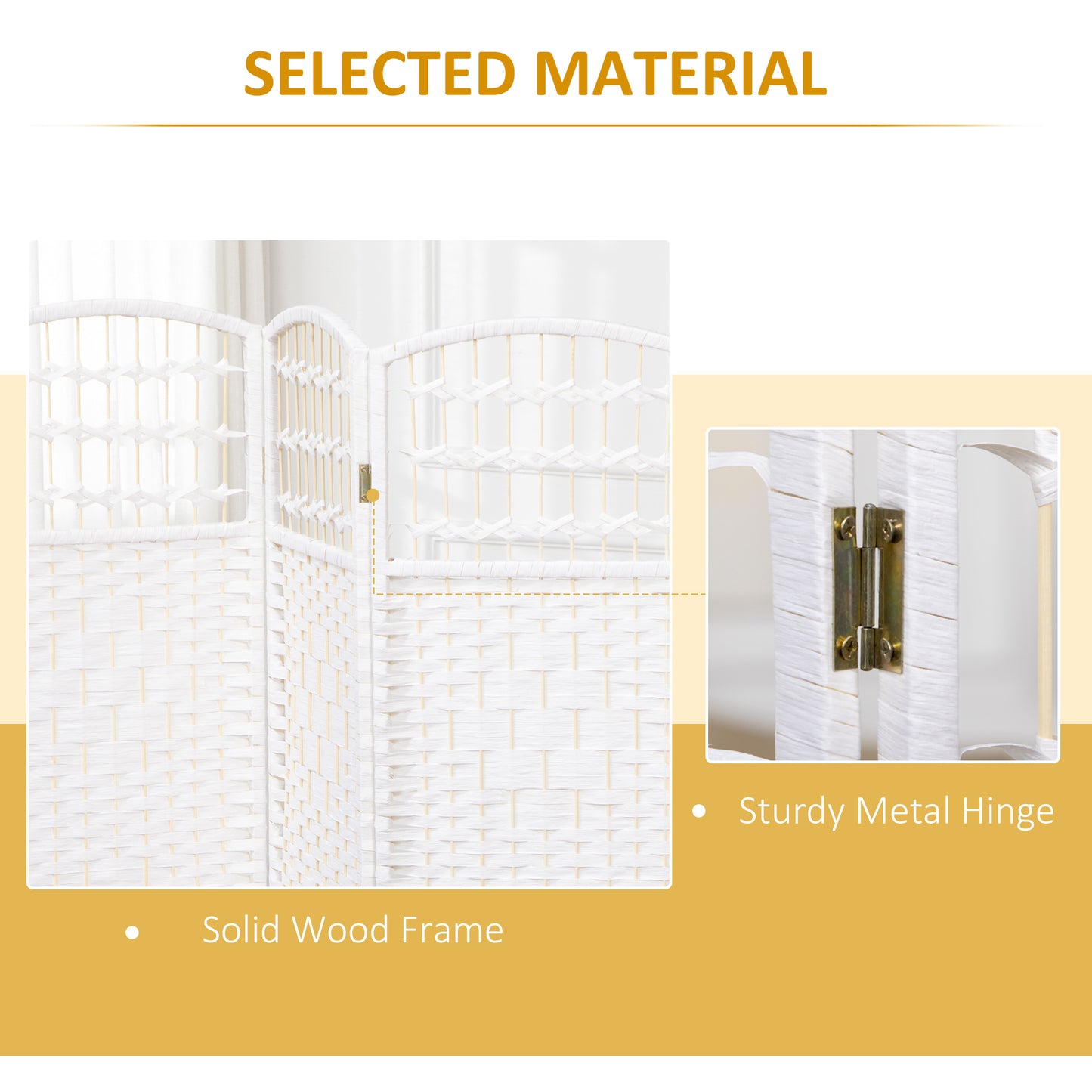 Bartholomew Contemporary Wave Fiber Partition