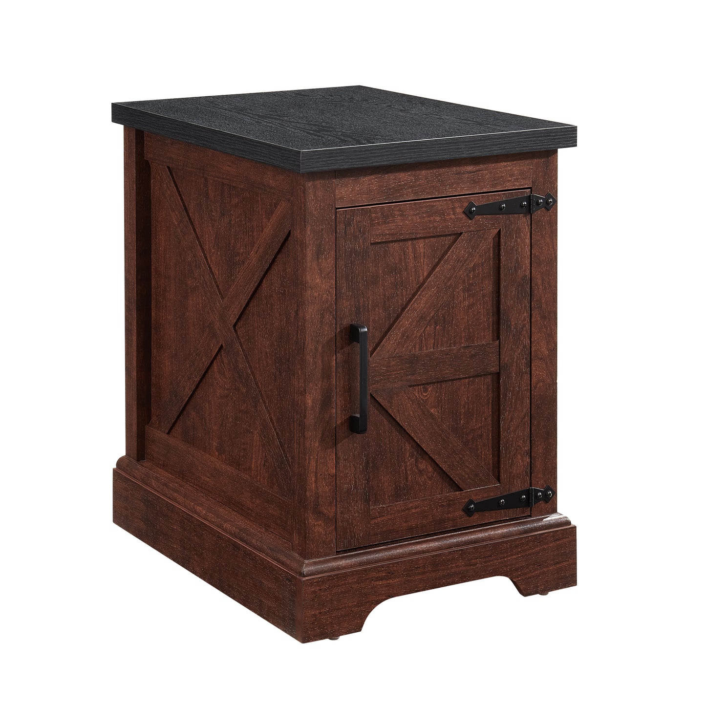 Marites Craftsman Oak Farmhouse End Table